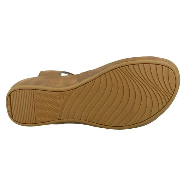 Spot On Ladies Spot On Low Wedge Sandals F00288