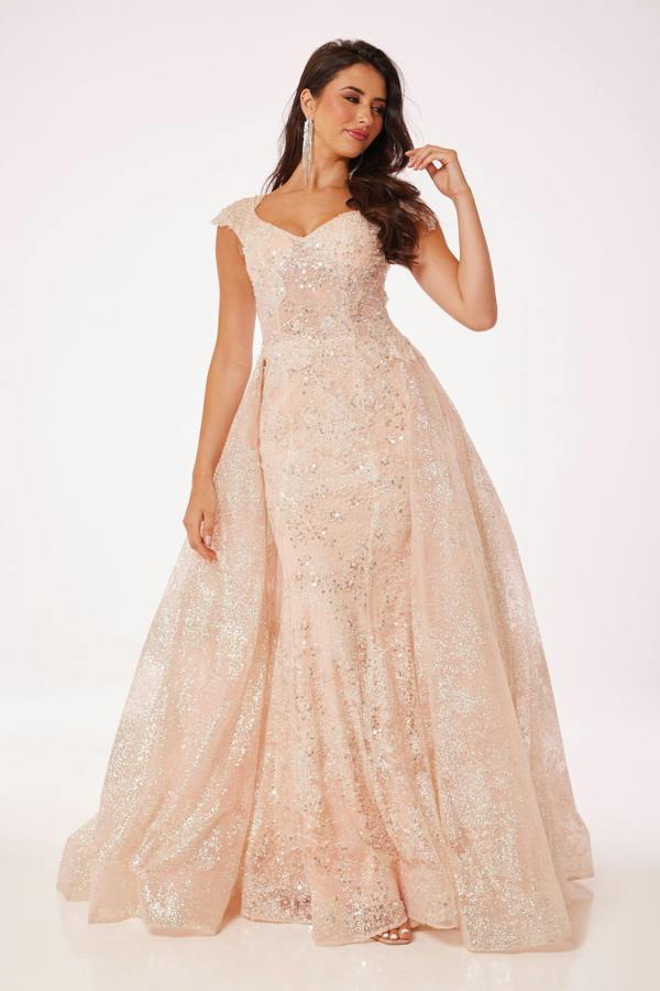 LuvForever Light Pink Maxi Dress