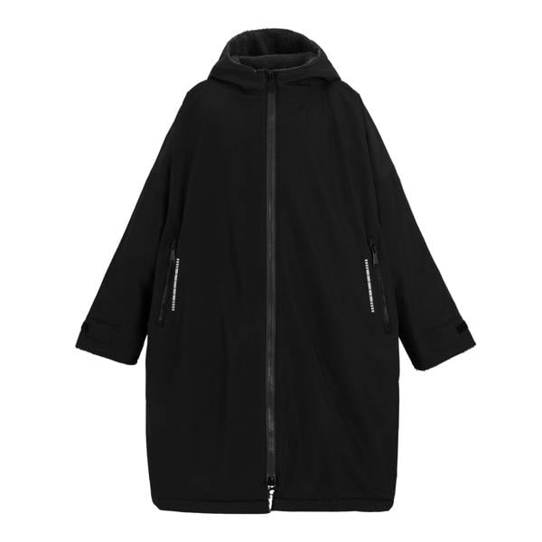 Regatta Professional Childrens/Kids Pro Changing Robe - Black/Slate Grey - 