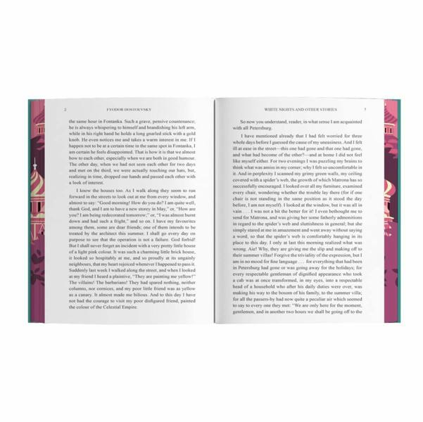 White Nights & Other Stories by Fyodor Dostoyevsky (Deluxe Hardback Sprayed Edge Edition)