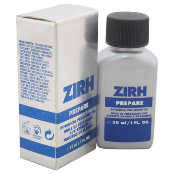 Zihr Prepare Pre-Shave Oil 30ml