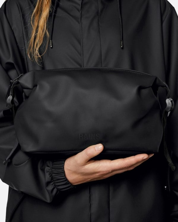 Rains Weekend Wash Bag - 01 Black
