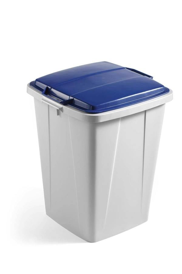 Durable 90L Bin Lid Blue | Square Recycling Bin Lid | Food Safe | DURABIN