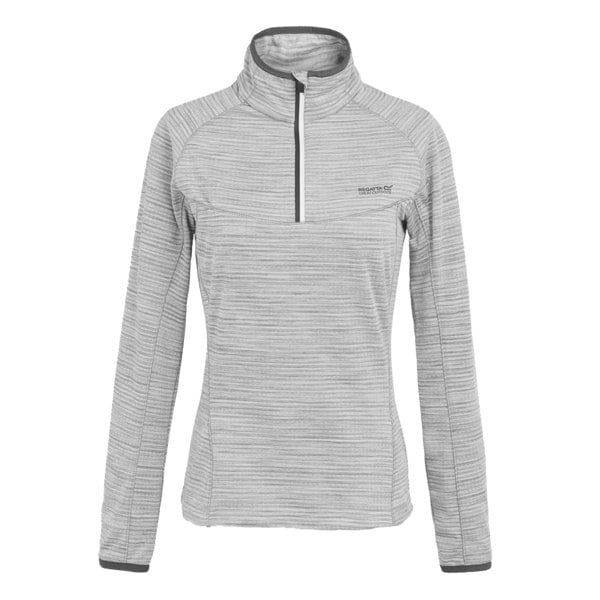 Regatta Women's Yonder II Half Zip Fleece Top - White