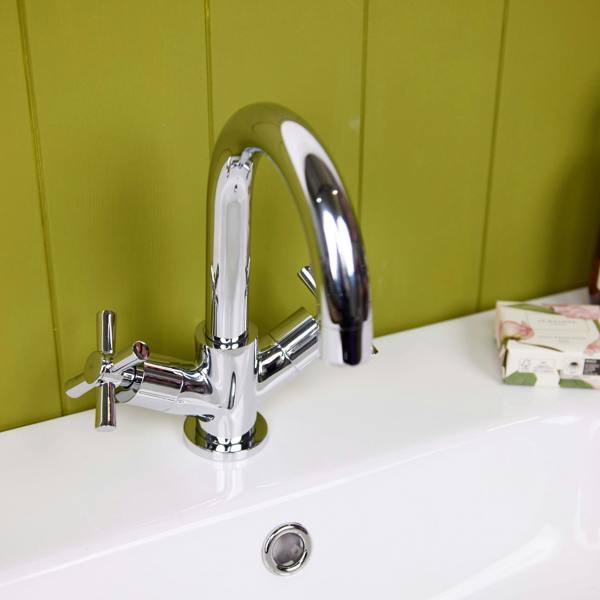 Flode Isak | Mono Basin Mixer Tap | Chrome