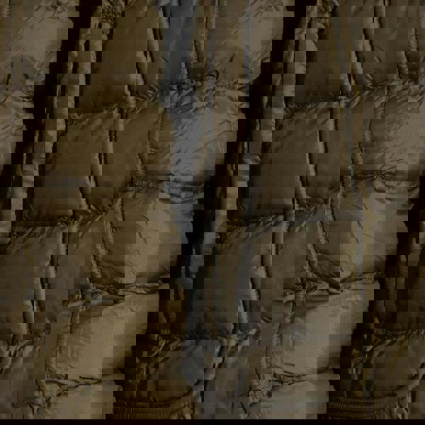 Diesel Mens Plain Hooded Jacket - Khaki Green - 