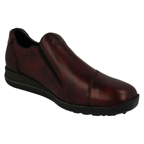 Rieker Ladies Rieker Casual Flat Shoes With Nano Water Protection 44265