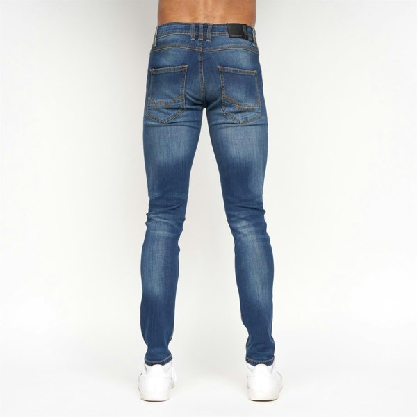 Duck and Cover Maylead Slim Fit Jeans Tinted Blue