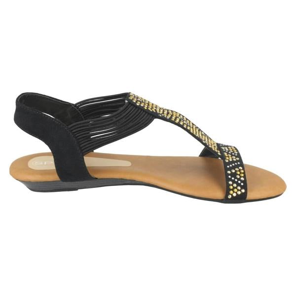 Spot On Ladies Spot On Flat Sandals