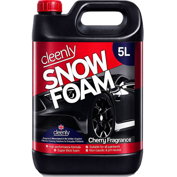 Cleenly Cherry Snow Foam - High Performance Formula with Super Thick Foam 5L