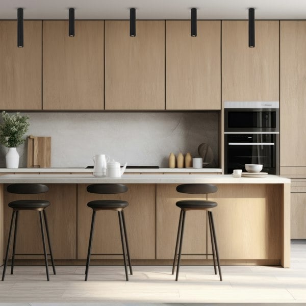 Milagro Genesis Spot Black 1xGU10 40cm