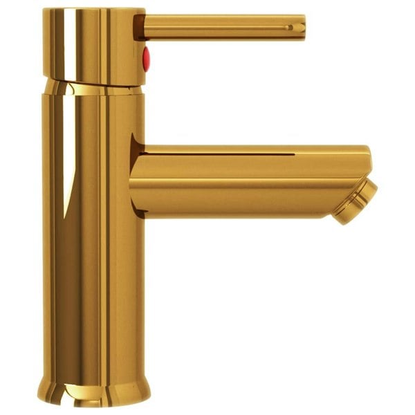 Berkfield Bathroom Basin Faucet Gold 130x176 mm