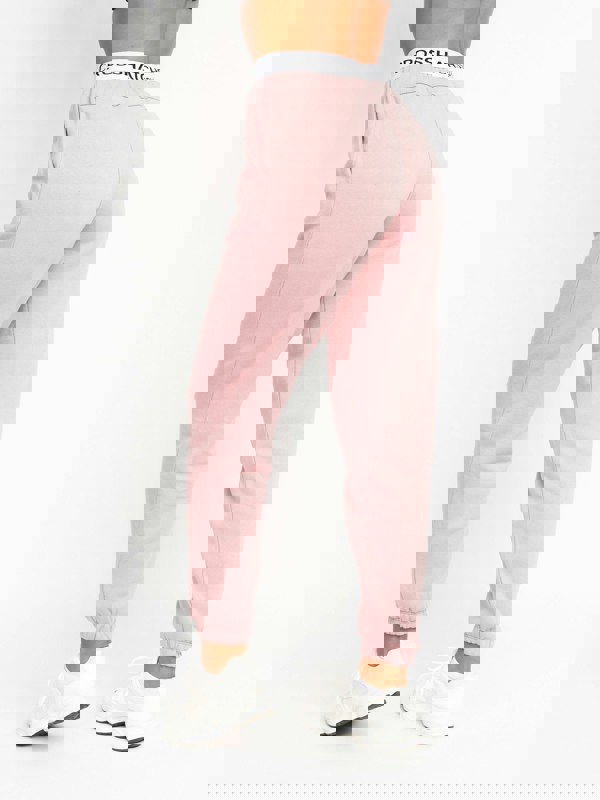 Crosshatch Ladies Jacklight Joggers Dusty Pink