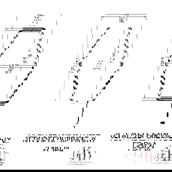 Shire Welton Hexagonal Gazebo Summerhouse 8x7  12mm Cladding