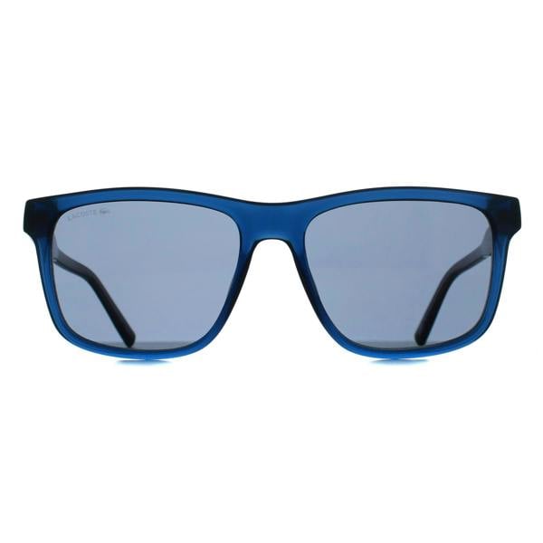 Lacoste Sunglasses L6025S 410 Transparent Blue Grey Blue