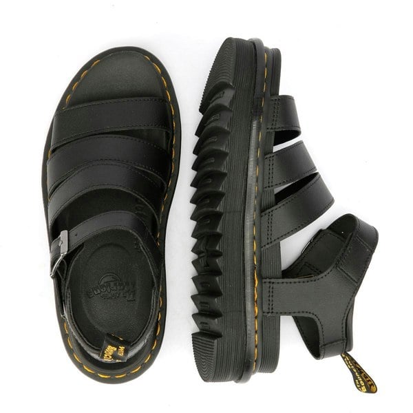 Dr. Martens Blaire Athena Leather Women's Black Sandals