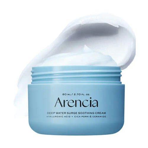 ARENCIA Deep Water Surge Soothing Cream 110ml - Hyaluronic Acid + Cica PDRN & Ceramide 30ml