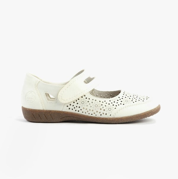 Rieker 47675-80 Womens Shoes - White
