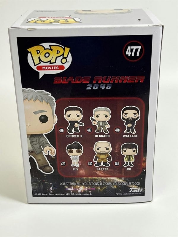 Funko Deckard 477 Blade Runner 2049 Vinyl Figure Funko Pop 21589