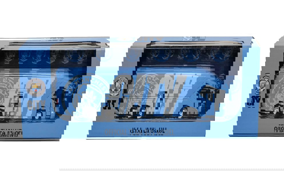 Banbo | Manchester City Bus Model Football Team Coach Toy
