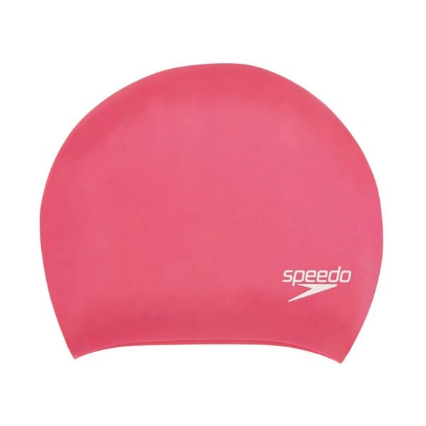 Speedo Unisex Adult Long Hair Swimming Cap - Pink