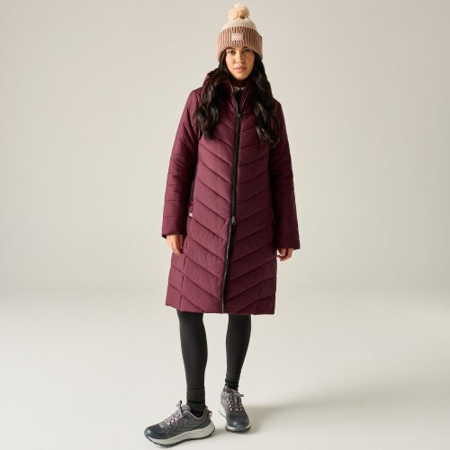 Regatta Womens Adela Padded Jacket - Burgundy