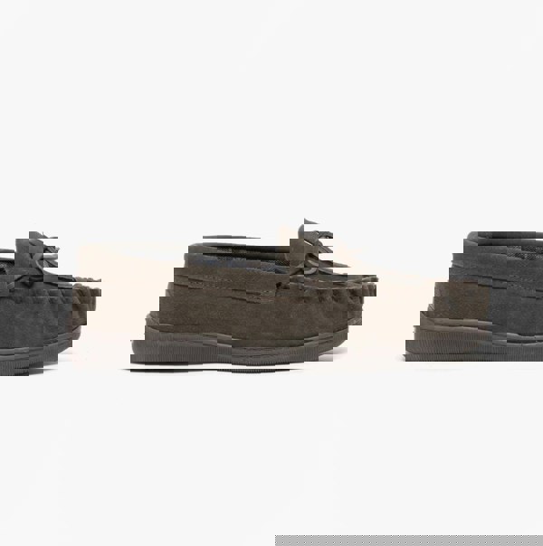 Sleepers ADIE Mens Moccasin Slippers Brown