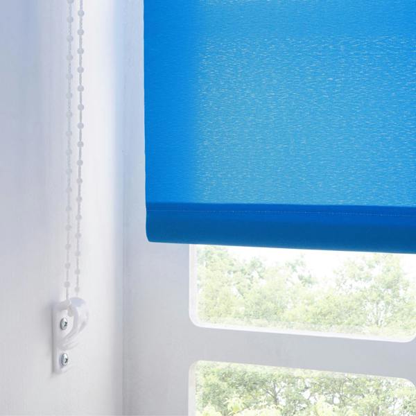 A.Unique Home Trimmable Daylight Roller Blind - 2FT - ROYAL BLUE - 60cm(W) x 170cm(L)