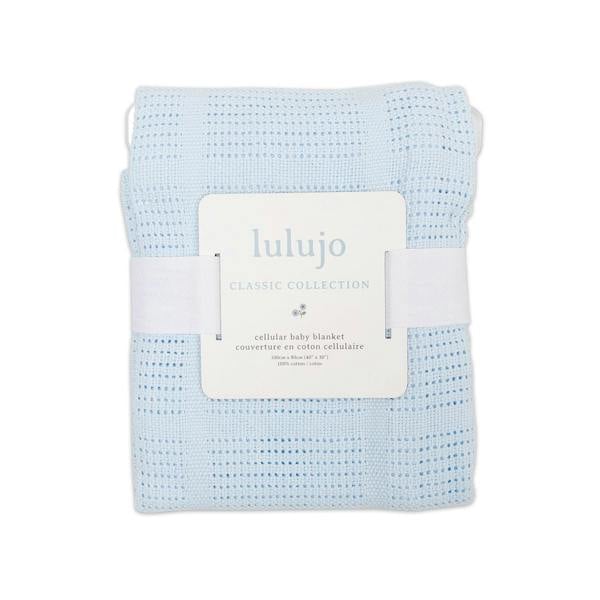 Lulujo - Cellular Blankets - Blue