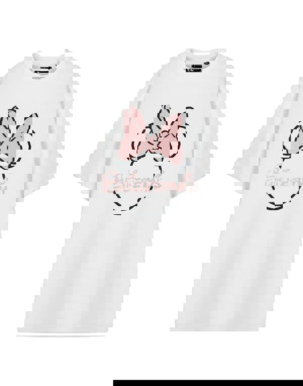 Disney Minnie Mouse Womens White Bridesmaid Hen Party Short Sleeved T-Shirt