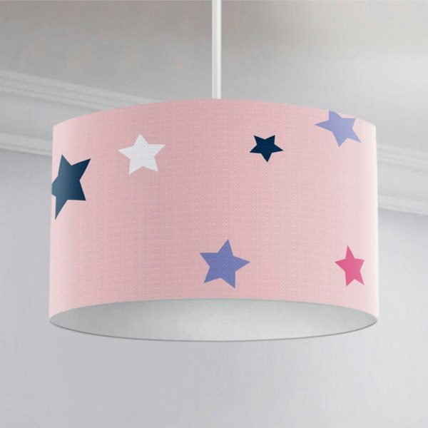 Multi Stars Ceiling Lampshade - Happy Linen Company