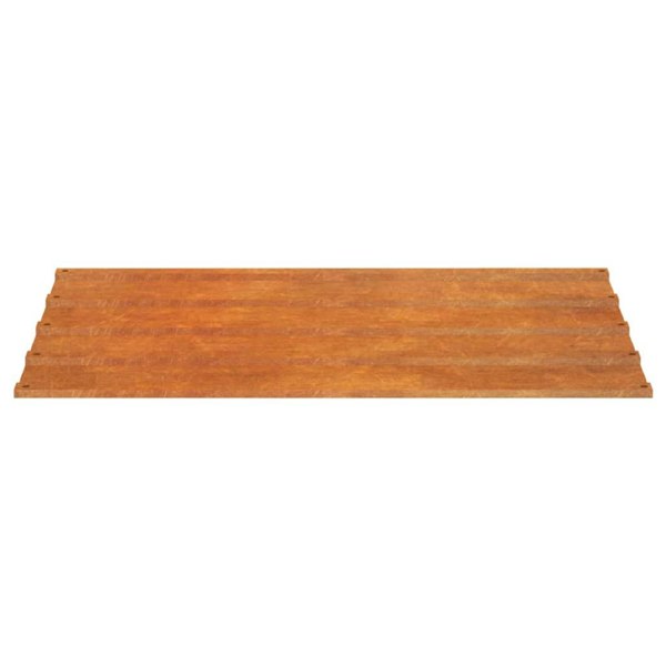 Berkfield Roof Panels 36 pcs Rusty 60x44 cm Corten Steel