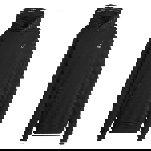 Adidas Mens Originals Script Hoodie - Black - 