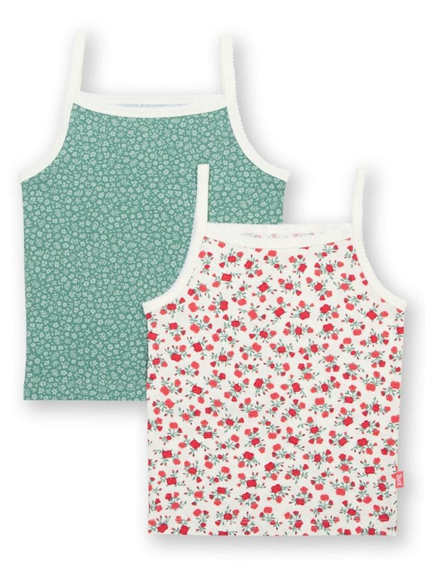 Kite Girls Organic Rosey Posey Vests