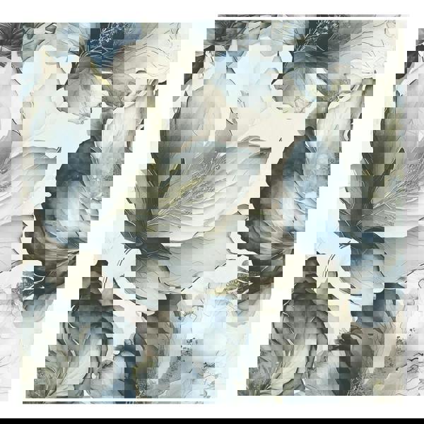 World Of Wallpaper Elysian Floral Wallpaper - Blue/Gold