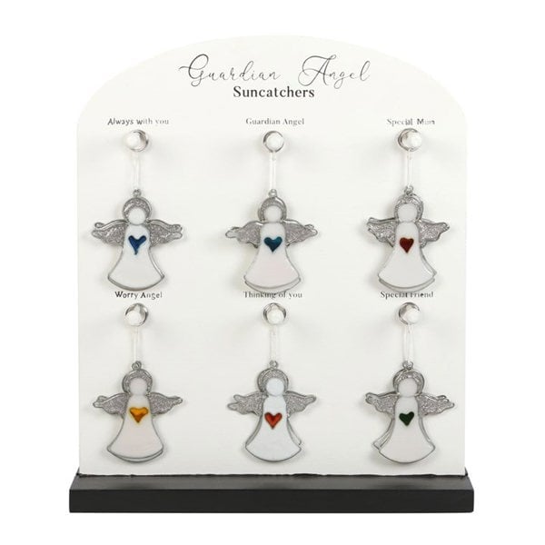 Serano Set of 24 Guardian Angel Suncatchers