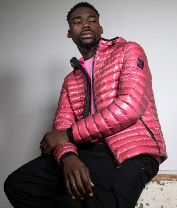 Belstaff Airspeed Men's Down Filled Jacket - Neon Pink