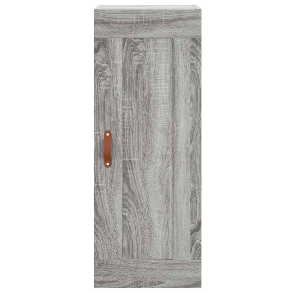Berkfield Highboard Grey Sonoma 34.5x34x180 cm Engineered Wood