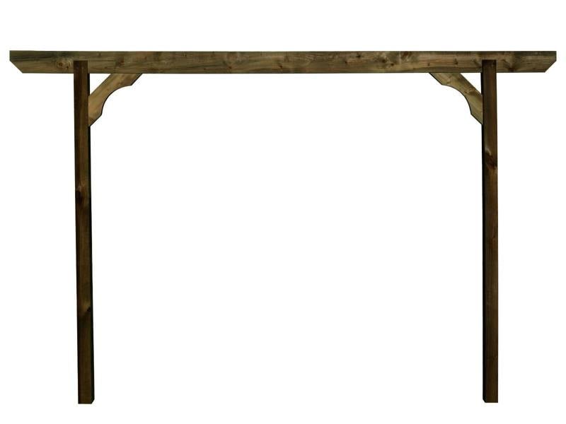 Arbor Garden Solutions Screen Pergola, Plant Climbing Arbour - Chamfered Sculpted Brace