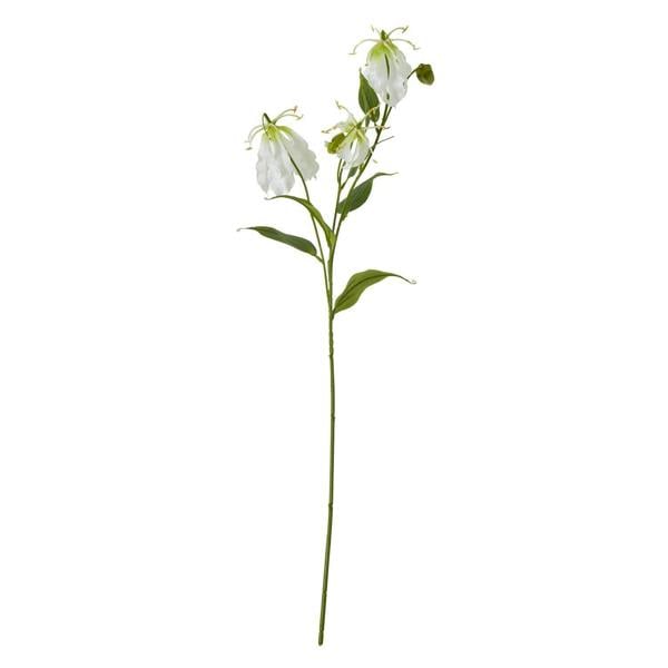 Hill Interiors Gloriosa Spray Artificial Flower - Cream