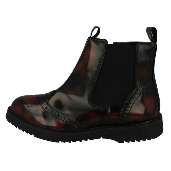 Start-rite Girls Angry Angels By Startrite Brogue Detailed Ankle Boots Revolution