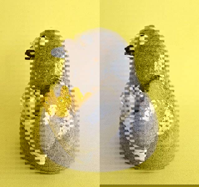 Percy With The Chips – Handmade Pigeon Ornament