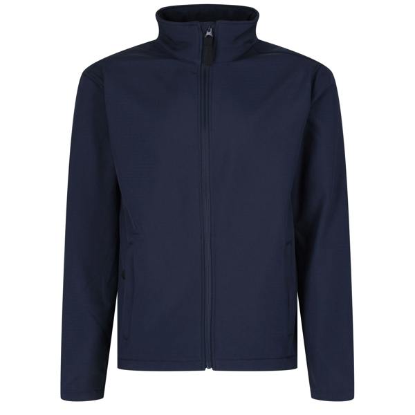 Regatta Professional Reid Mens Softshell Wind Resistant Water Repellent Jacket - Navy