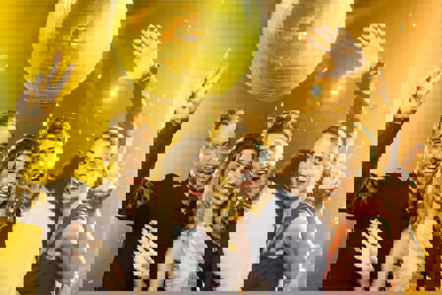 FX Lab Fxlab 16" Mirror Ball Gold