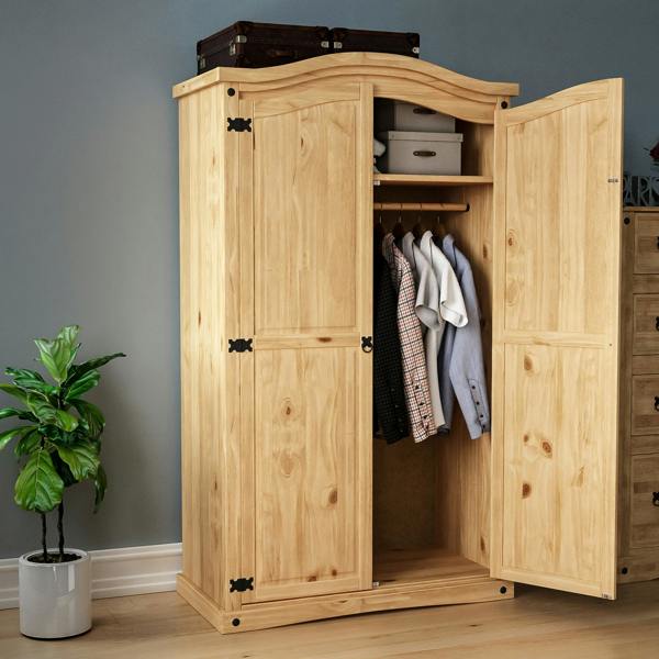 Vida Designs Corona 2 Door Wardrobe