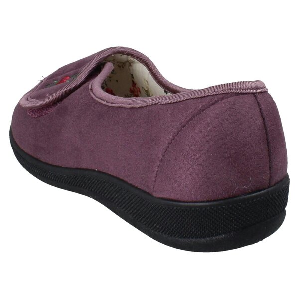 Jo & Joe Ladies Jo & Joe Hook And Loop Open Toe Slippers Martha