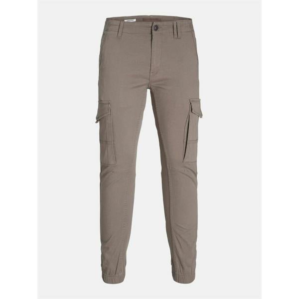 Jack And Jones Mens Flake Slim Cargo Trousers - Falcon - 