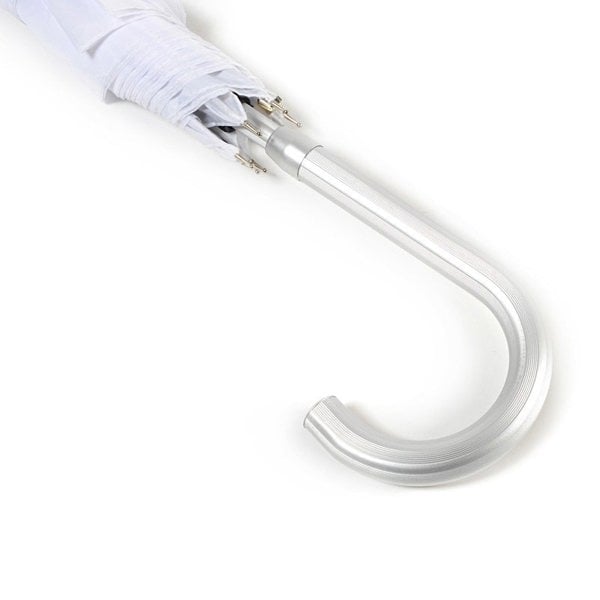 White Aluminium Frame City Umbrella Handle