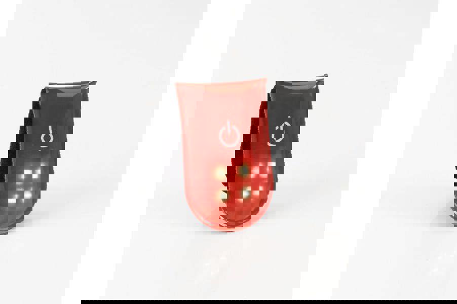 XLC Light Magnet Red Black Bicycle Cycling Clothing Bag Strap Safety LED