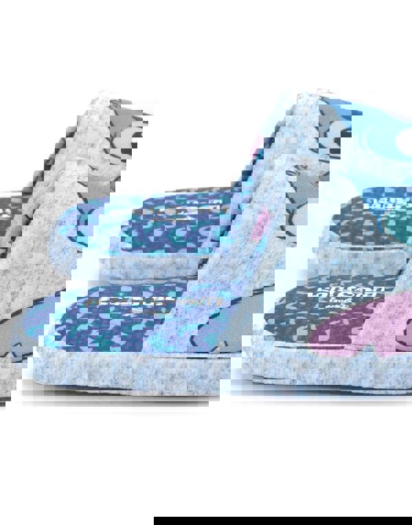 Disney Womens Blue Lilo and Stitch Mule Slippers